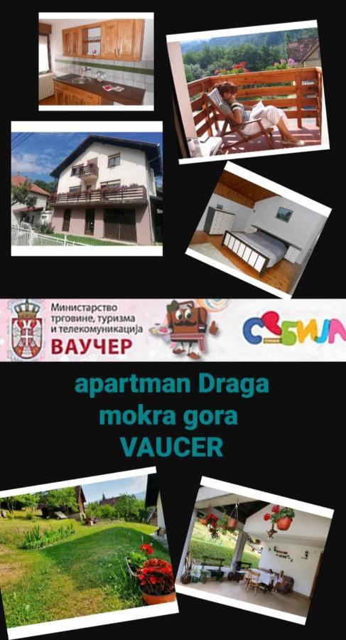 모크라 고라 Apartman Draga B&B 외부 사진